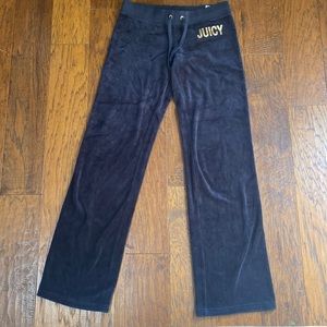 Juicy Couture velour pants